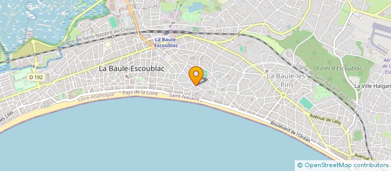 localisation de l'entreprise NGM PATRIMOINE  LA BAULE-ESCOUBLAC