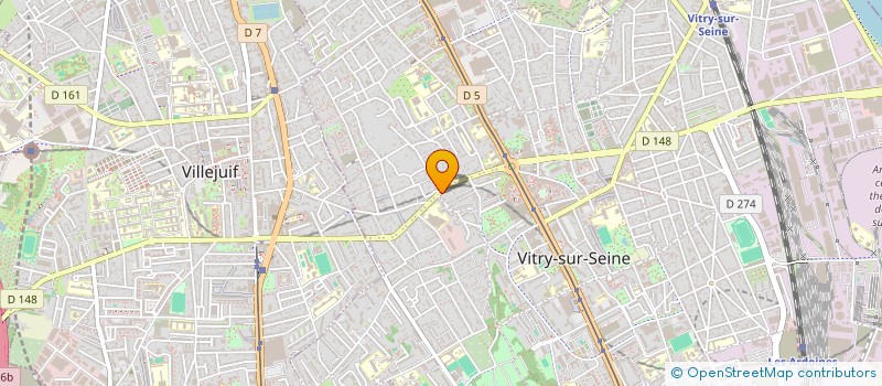 localisation de l'entreprise NGME  VITRY-SUR-SEINE