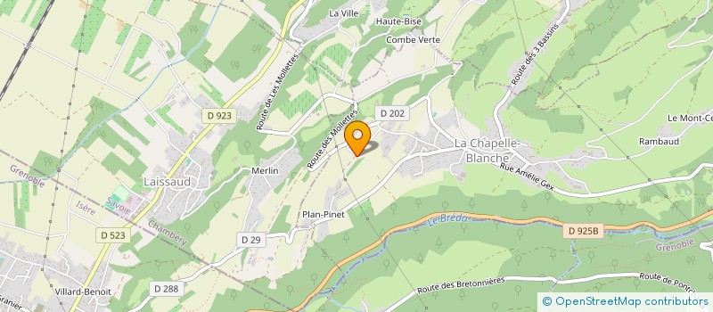 localisation de l'entreprise NGMG  LA CHAPELLE-BLANCHE