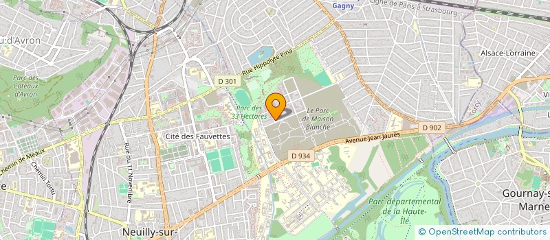 localisation de l'entreprise NGMM à NEUILLY-SUR-MARNE