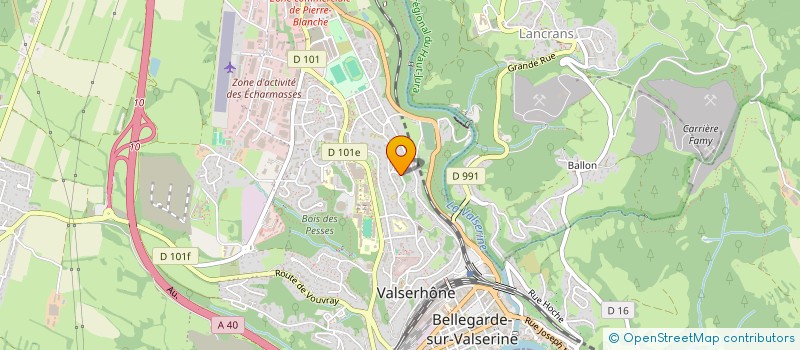 localisation de l'entreprise NGN  VALSERHONE