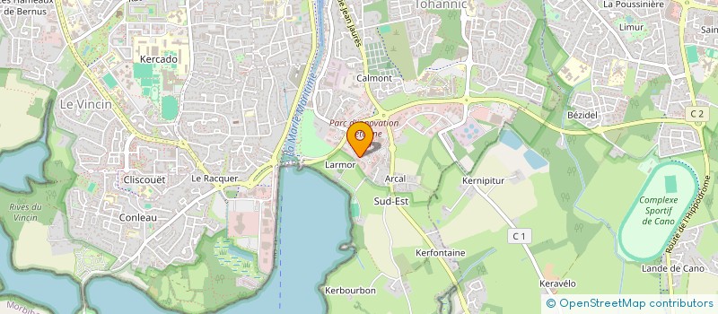 localisation de l'entreprise NGO à VANNES