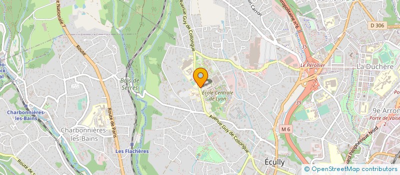 localisation de l'entreprise NGO-AMENAGEMENT  ECULLY