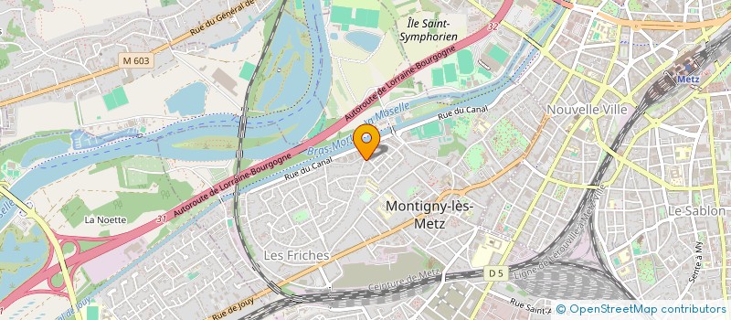 localisation de l'entreprise NGO ESTATE à MONTIGNY-LES-METZ