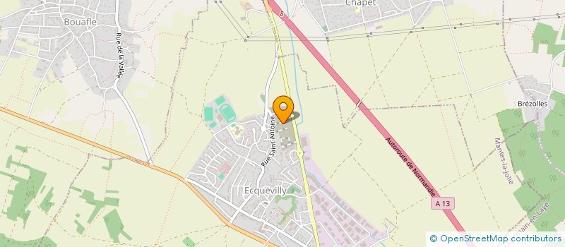 localisation de l'entreprise NGO INVESTMENTS  ECQUEVILLY