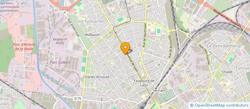 localisation de l'entreprise NGO JEWELLERY  REIMS