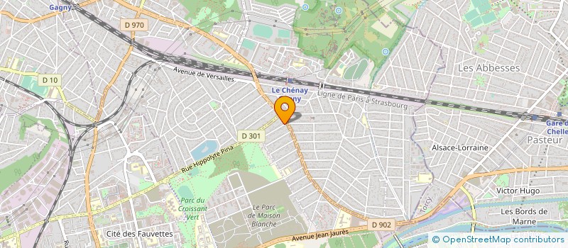 localisation de l'entreprise NGO TRANSPORTS à NEUILLY-SUR-MARNE