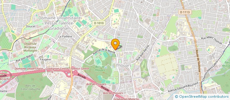 localisation de l'entreprise NGOGESTION à TALENCE