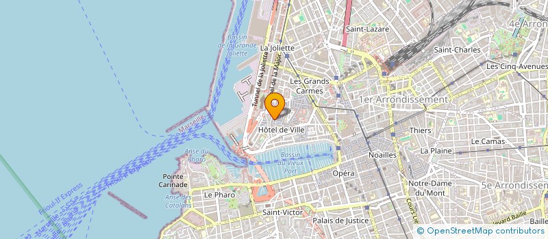 localisation de l'entreprise NGOLAYE SOLIDARITES INTERNATIONAL à MARSEILLE