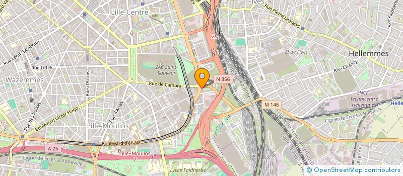 localisation de l'entreprise NGOMAM à LILLE