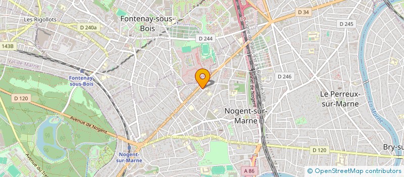 localisation de l'entreprise NGON'A NJO-NJO O FRENSI à NOGENT-SUR-MARNE