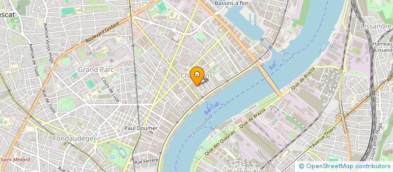 localisation de l'entreprise NGONDA NET à BORDEAUX
