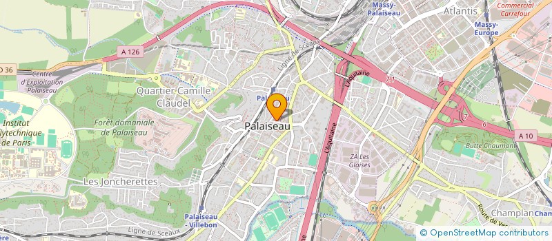 localisation de l'entreprise NGOYA DISTRIB à PALAISEAU