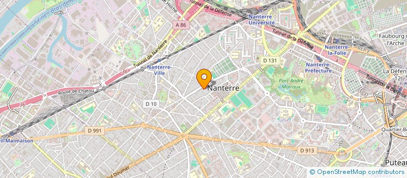 localisation de l'entreprise NGOYARTO PRODUCTIONS à NANTERRE