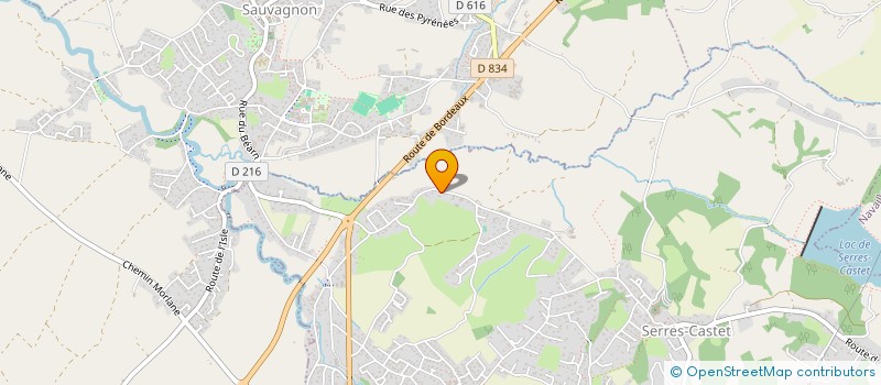 localisation de l'entreprise NGP CONSULTING  SERRES-CASTET