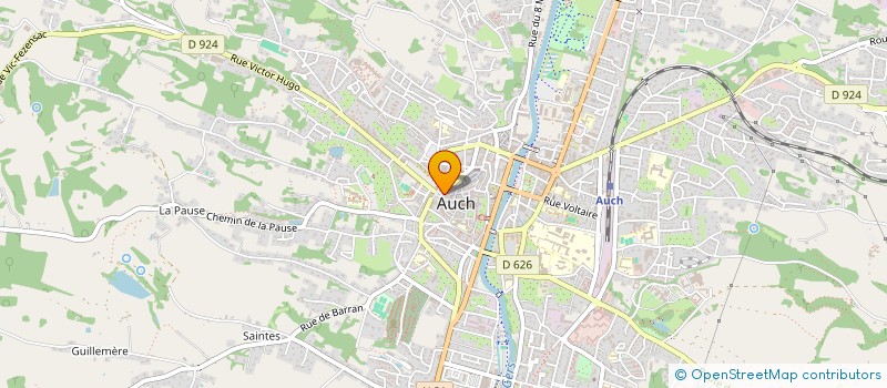 localisation de l'entreprise NGP DUPONT  AUCH