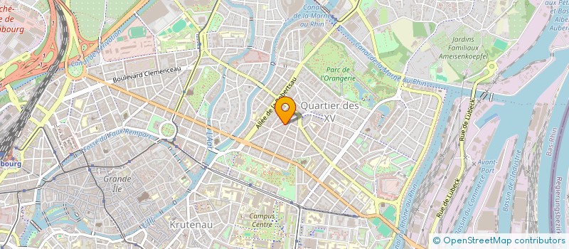 localisation de l'entreprise NGR à STRASBOURG