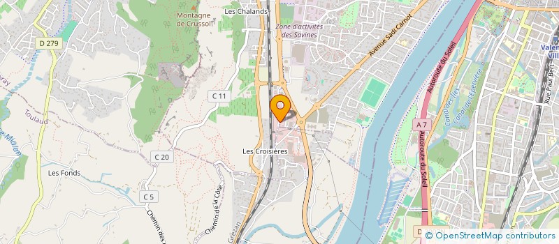 localisation de l'entreprise NGR  GUILHERAND-GRANGES