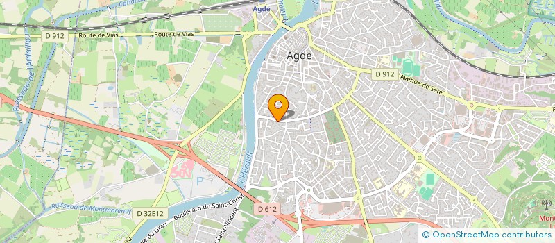 localisation de l'entreprise NGR IMMOBILIER  AGDE