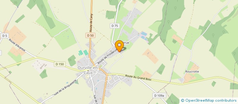 localisation de l'entreprise NGS  GERPONVILLE