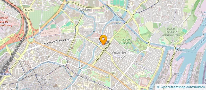 localisation de l'entreprise NGS PRODUCTIONS à STRASBOURG