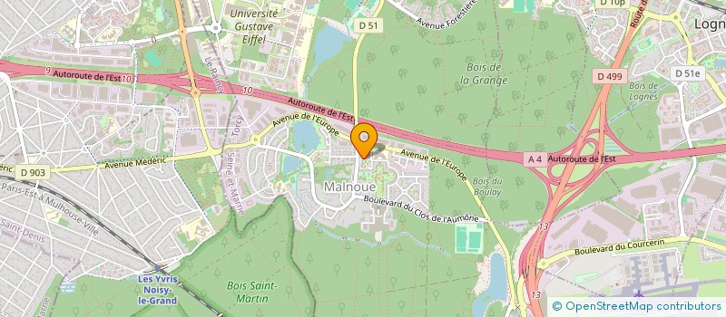 localisation de l'entreprise NGT  EMERAINVILLE