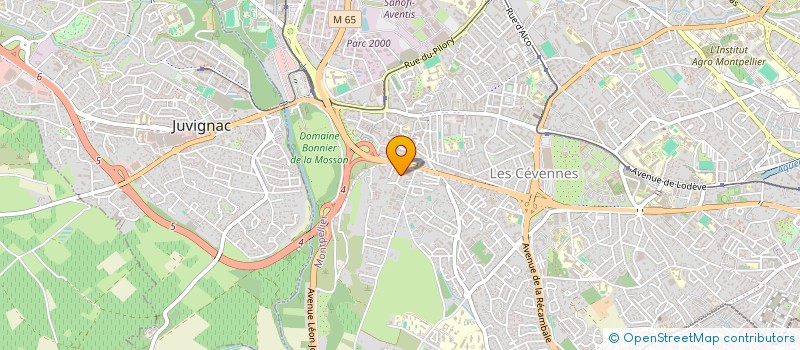 localisation de l'entreprise NGT BAT ET SERVICES à MONTPELLIER
