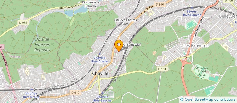 localisation de l'entreprise NGT EXPERTISE&CONSEIL à CHAVILLE