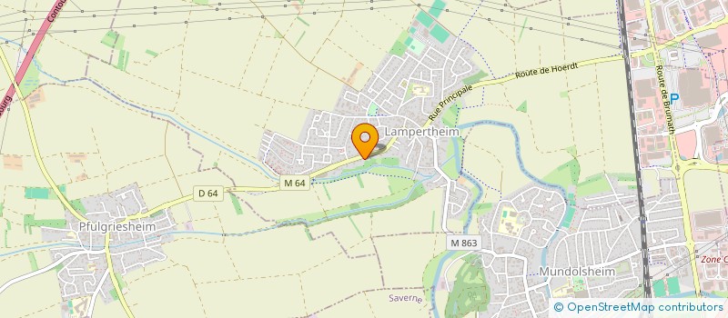 localisation de l'entreprise NGT PLUS  LAMPERTHEIM