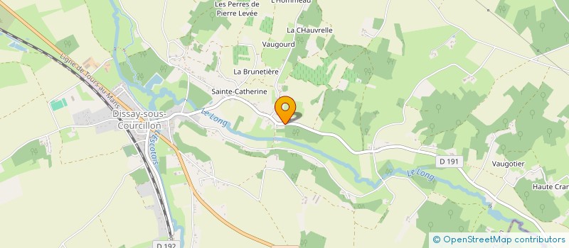 localisation de l'entreprise NGTLM  DISSAY-SOUS-COURCILLON