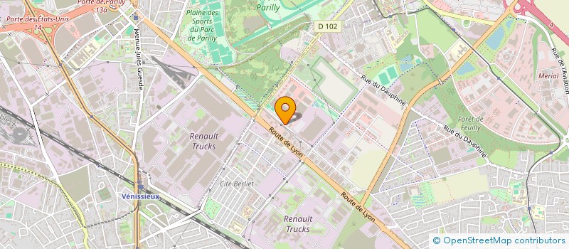 localisation de l'entreprise NGTV EXPERIENCE  VENISSIEUX