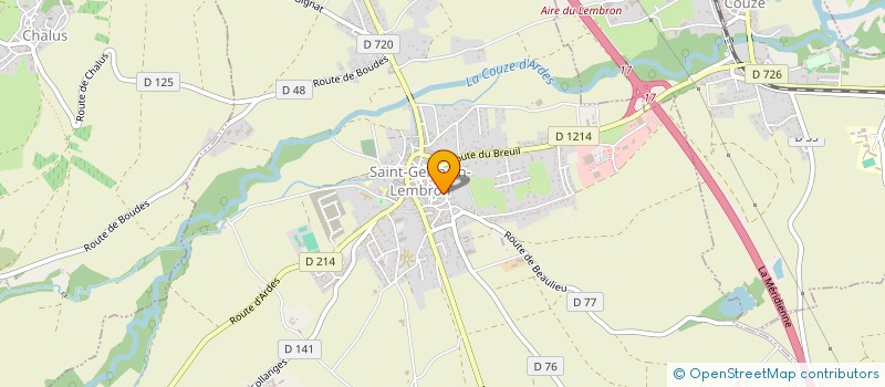 localisation de l'entreprise NGU RENOVATION  SAINT-GERMAIN-LEMBRON