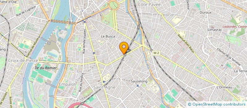 localisation de l'entreprise NGUENAM à TOULOUSE
