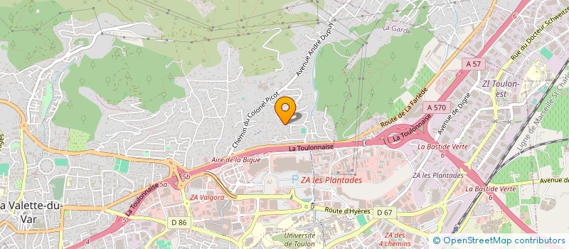 localisation de l'entreprise NGUILI INVEST  LA VALETTE-DU-VAR