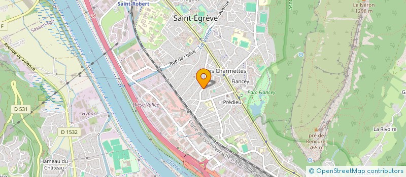 localisation de l'entreprise NGUYEN 38  SAINT-EGREVE