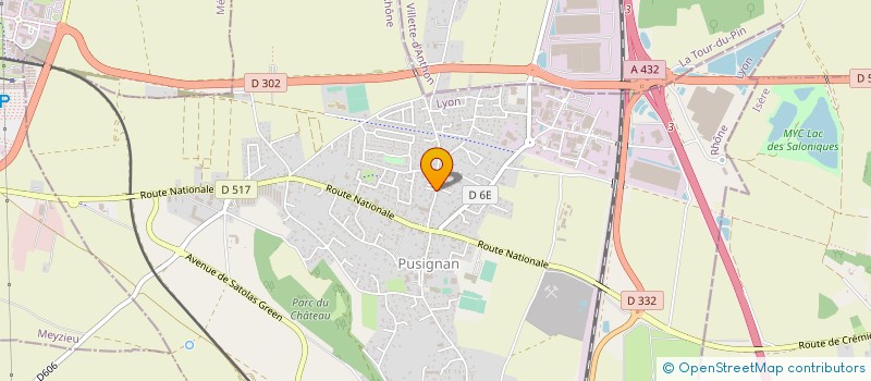 localisation de l'entreprise NGUYEN  PUSIGNAN