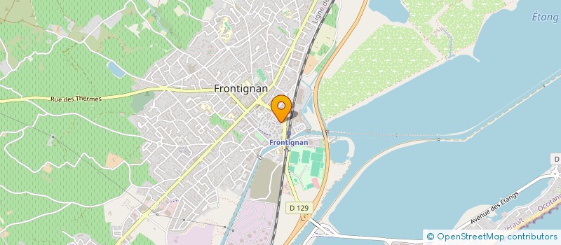 localisation de l'entreprise NGUYEN à FRONTIGNAN