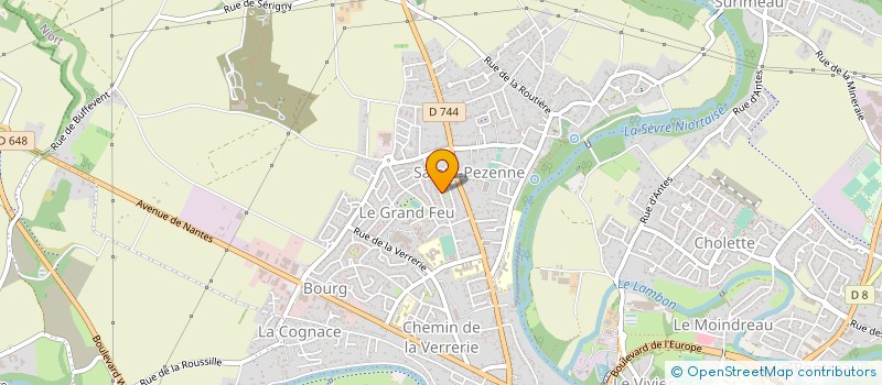localisation de l'entreprise NGUYEN à NIORT