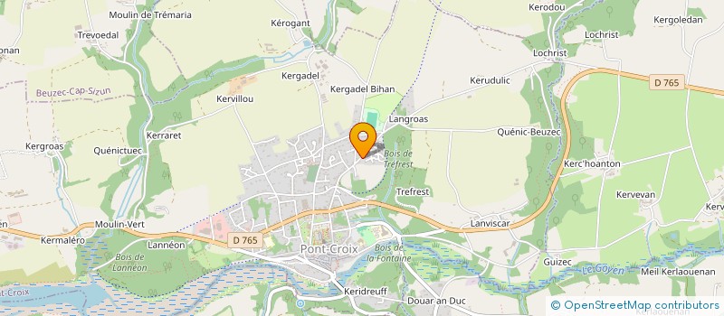 localisation de l'entreprise NGUYEN-CASTEL  PONT-CROIX