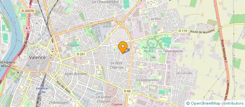 localisation de l'entreprise NGUYEN CCP  VALENCE