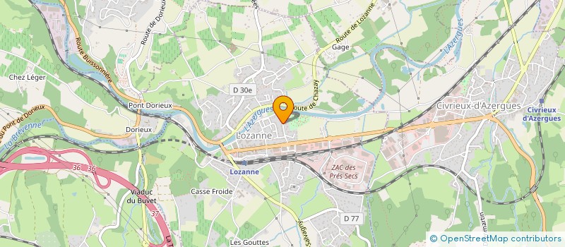 localisation de l'entreprise NGUYEN & CO  LOZANNE