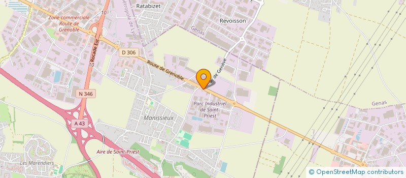 localisation de l'entreprise NGUYEN DUC à SAINT-PRIEST