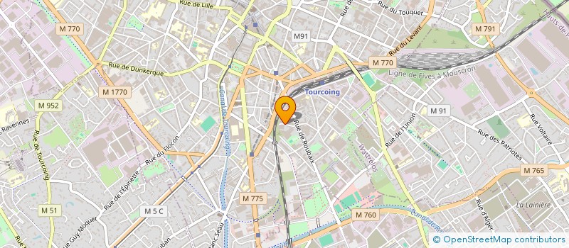 localisation de l'entreprise NGUYEN EL AYADI  TOURCOING