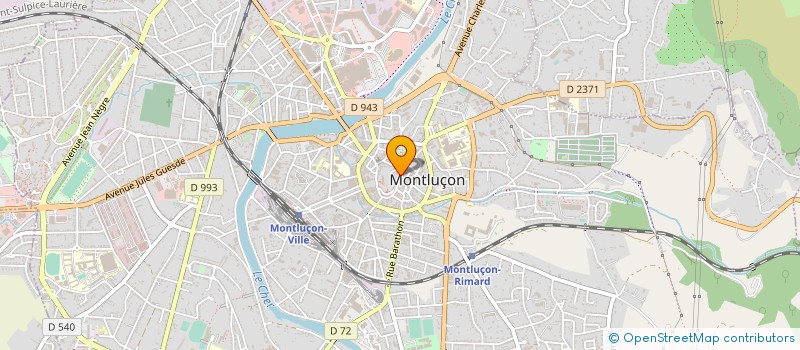 localisation de l'entreprise NGUYEN ET CARRASCOSA-MARTINEZ à MONTLUCON