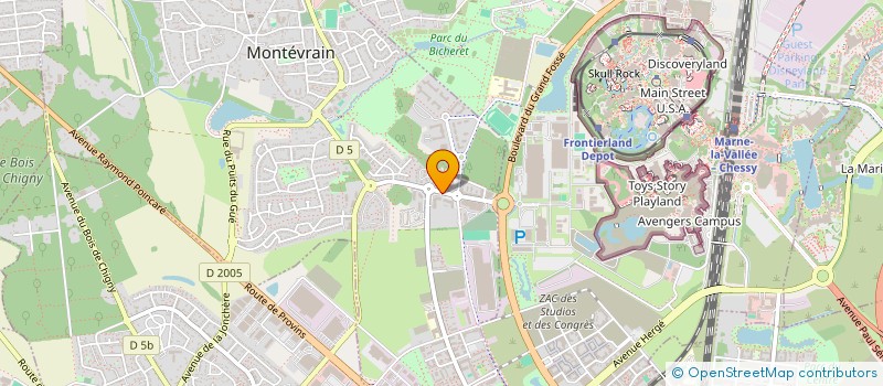 localisation de l'entreprise NGUYEN FAMILY  MONTEVRAIN