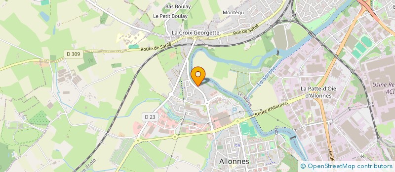 localisation de l'entreprise NGUYEN-HOANG LOCAFILMS  ALLONNES