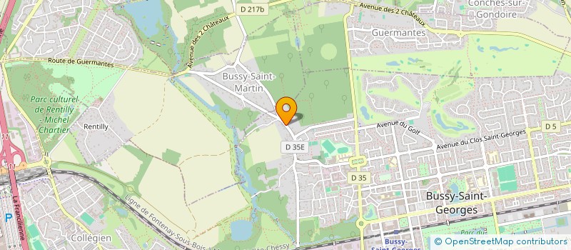 localisation de l'entreprise NGUYEN HUONG  BUSSY-SAINT-GEORGES