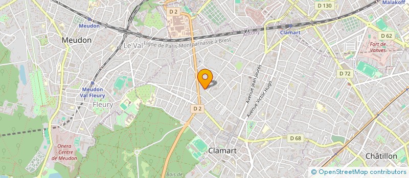 localisation de l'entreprise NGUYEN PLESSIS à CLAMART