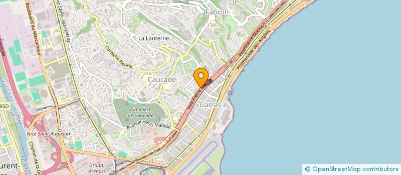 localisation de l'entreprise NGUYEN-SAK  NICE