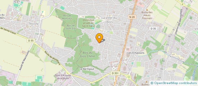 localisation de l'entreprise NGUYEN SAVAGLIO SCI à LA VILLE-DU-BOIS